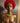 Red Sequin Auto Gele | Ready to Wear Headwrap