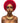 Red Sequin Auto Gele | Ready to Wear Headwrap