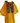 Royal Yellow Senegalese Lace Boubou with Rhinestone & Embroidery Detailing