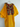 Royal Yellow Senegalese Lace Boubou with Rhinestone & Embroidery Detailing