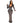 Black Rhinestone V-Neck Long Sleeve Maxi Dress