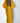 Royal Yellow Senegalese Lace Boubou with Rhinestone & Embroidery Detailing