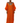 Luxury Orange Rhinestone Senegalese Kaftan with Gold Satin Inner Dress & Matching Scarf