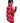 Rose Sparkle Jumper - Oversized Fit (Red)