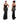 Black Rhinestone Velvet Evening Gown